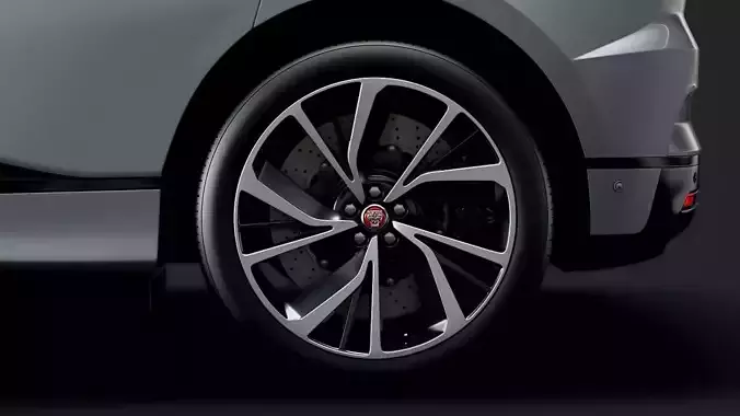 Jaguar I Pace EV400 ADW S 2019 wheel 3D model