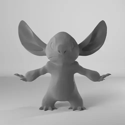 3D anime character  3D model