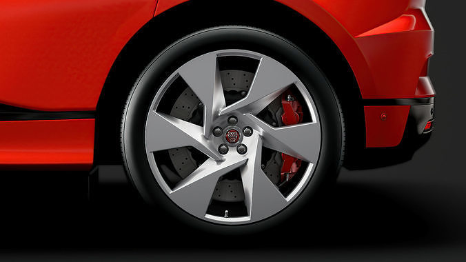 Jaguar I Pace EV400 ADW SE 2019 wheel 3D model