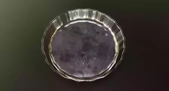 Glass Saucer 3D Model
