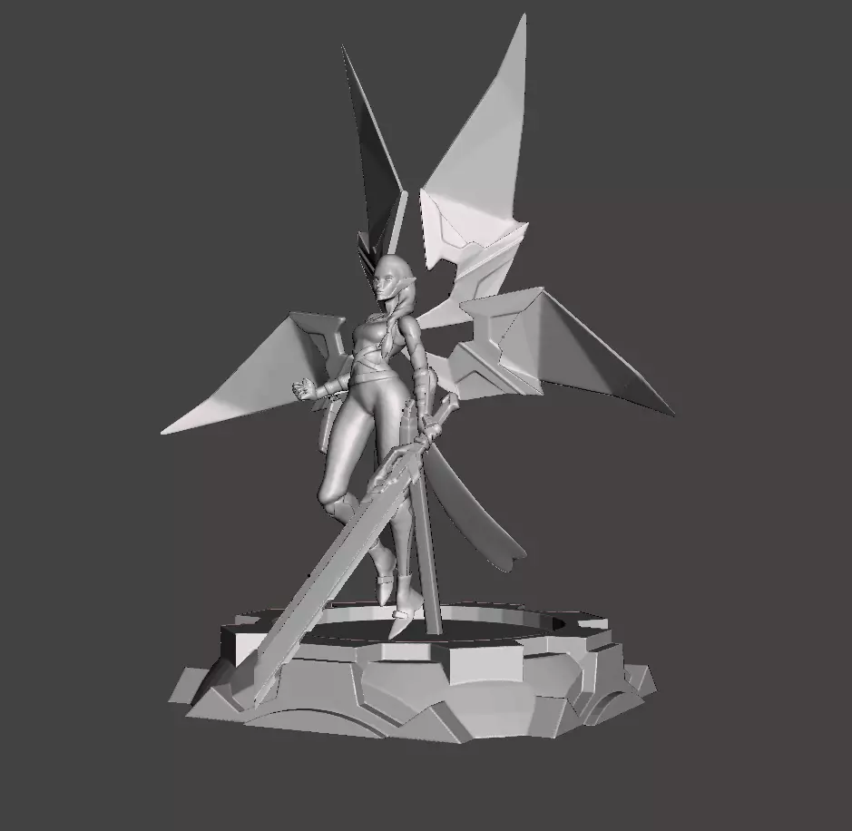 Psyops Kayle 3D Model 3D print model_0
