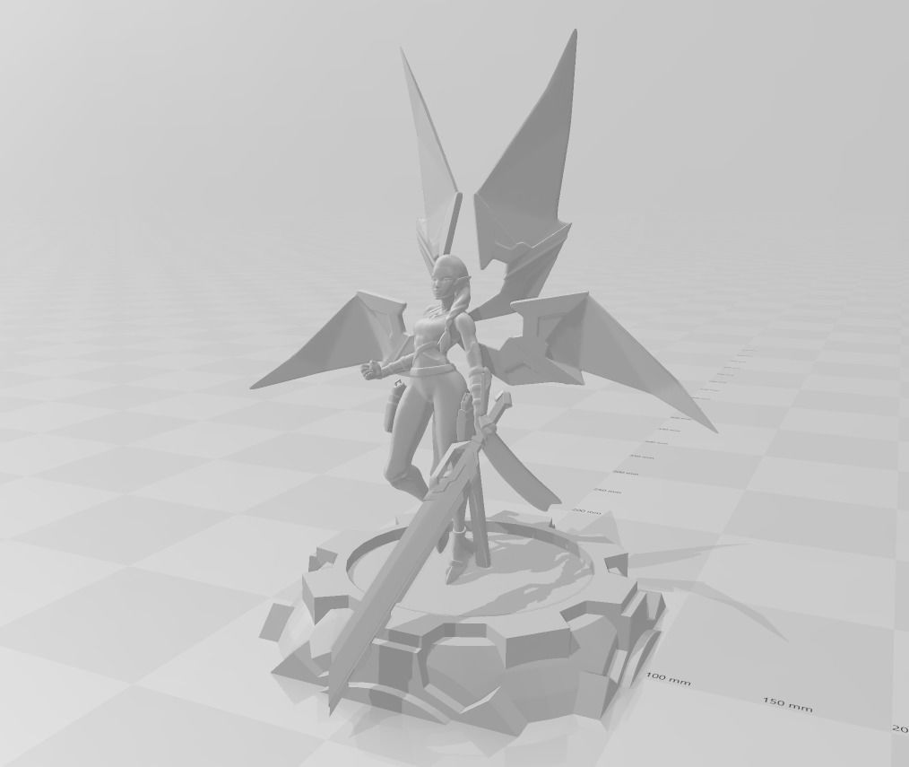 Psyops Kayle 3D Model 3D print model_2