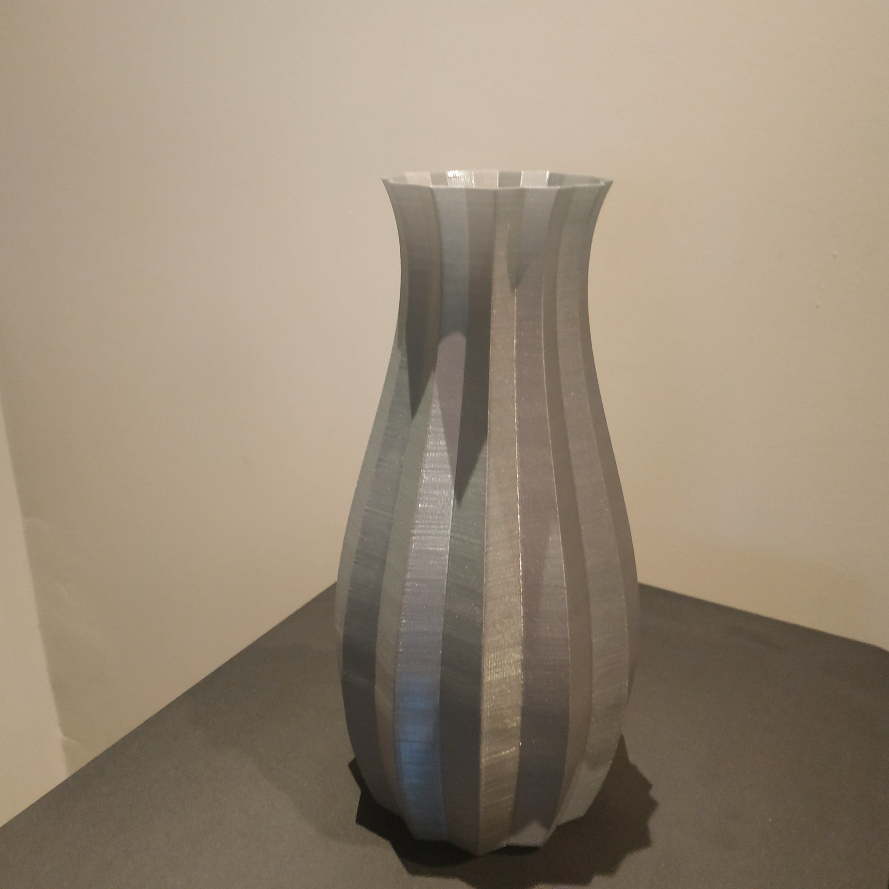 Double hexagon vase 3D print model_1