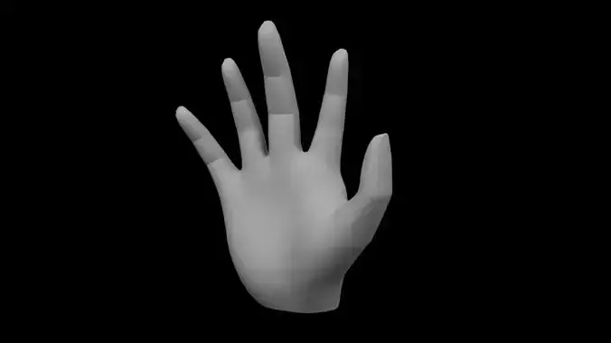 Hand 3d Model