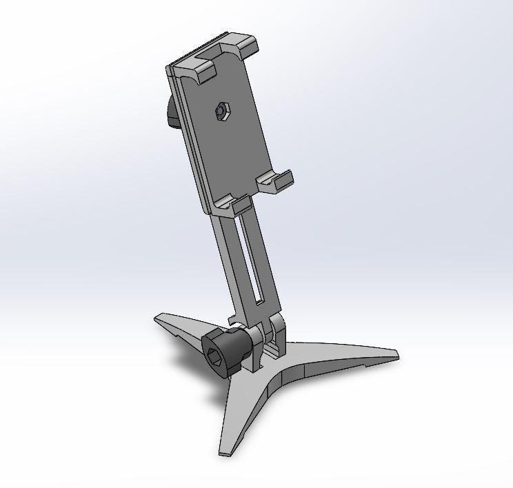 Big desktop smartphone stand 3D model 3D printable CGTrader