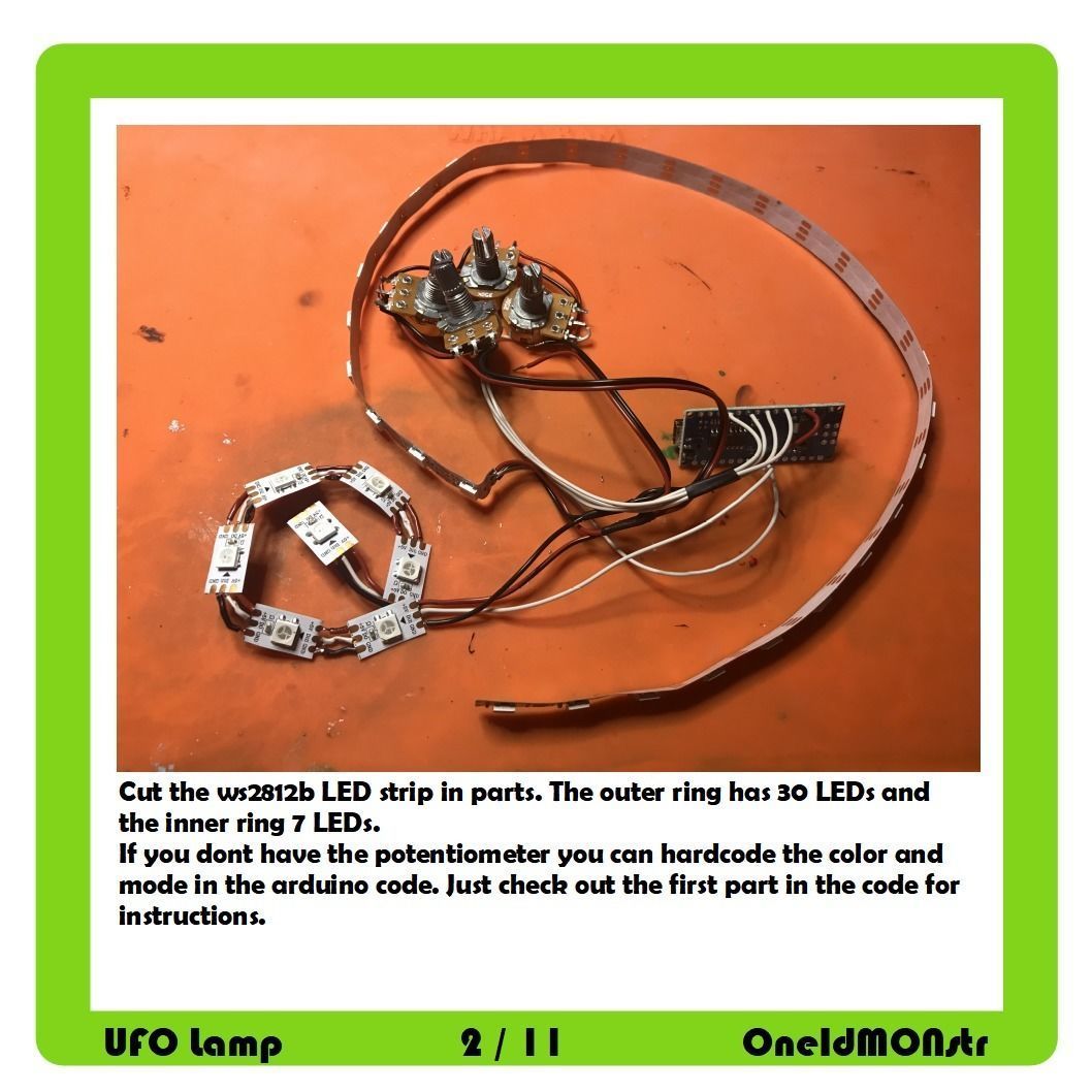 UFO Lamp for 3d-print 3D print model_3