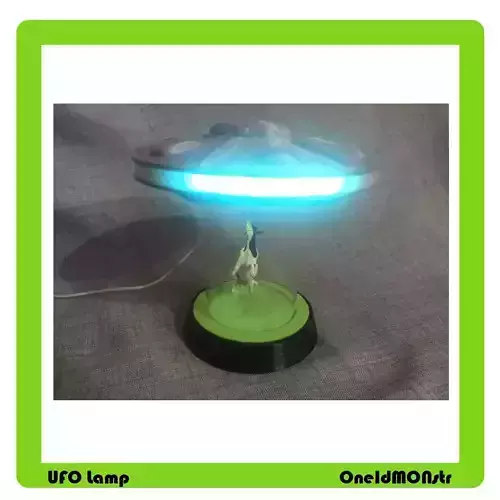 UFO Lamp for 3d-print 3D print model