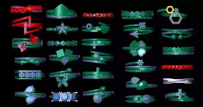 30  models women ring ultra light