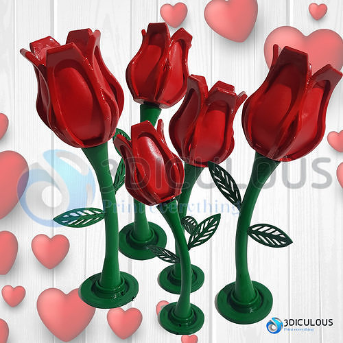 flower 3D model