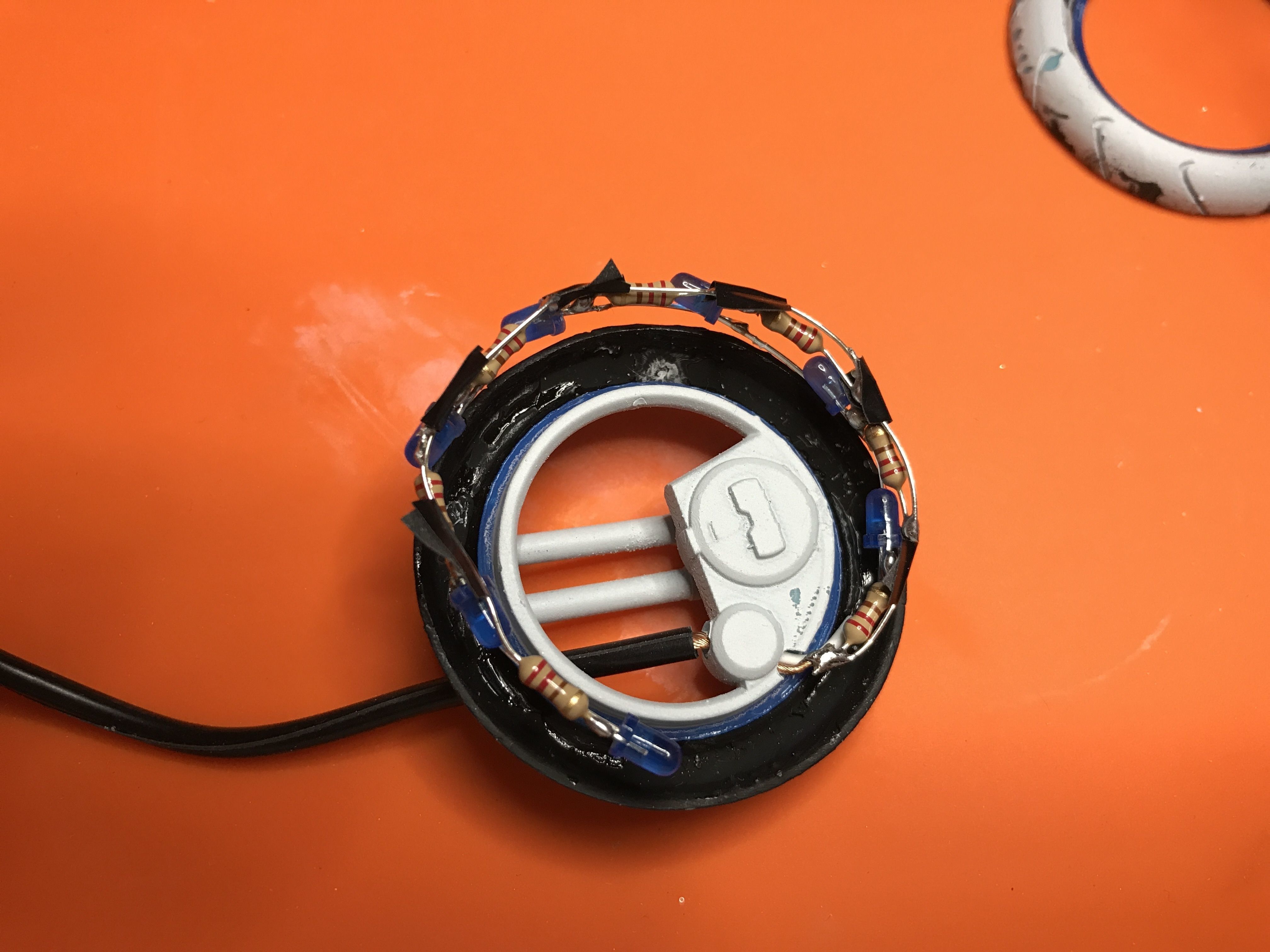 Death Stranding Sam on his bike with LED lights 3D print model_7