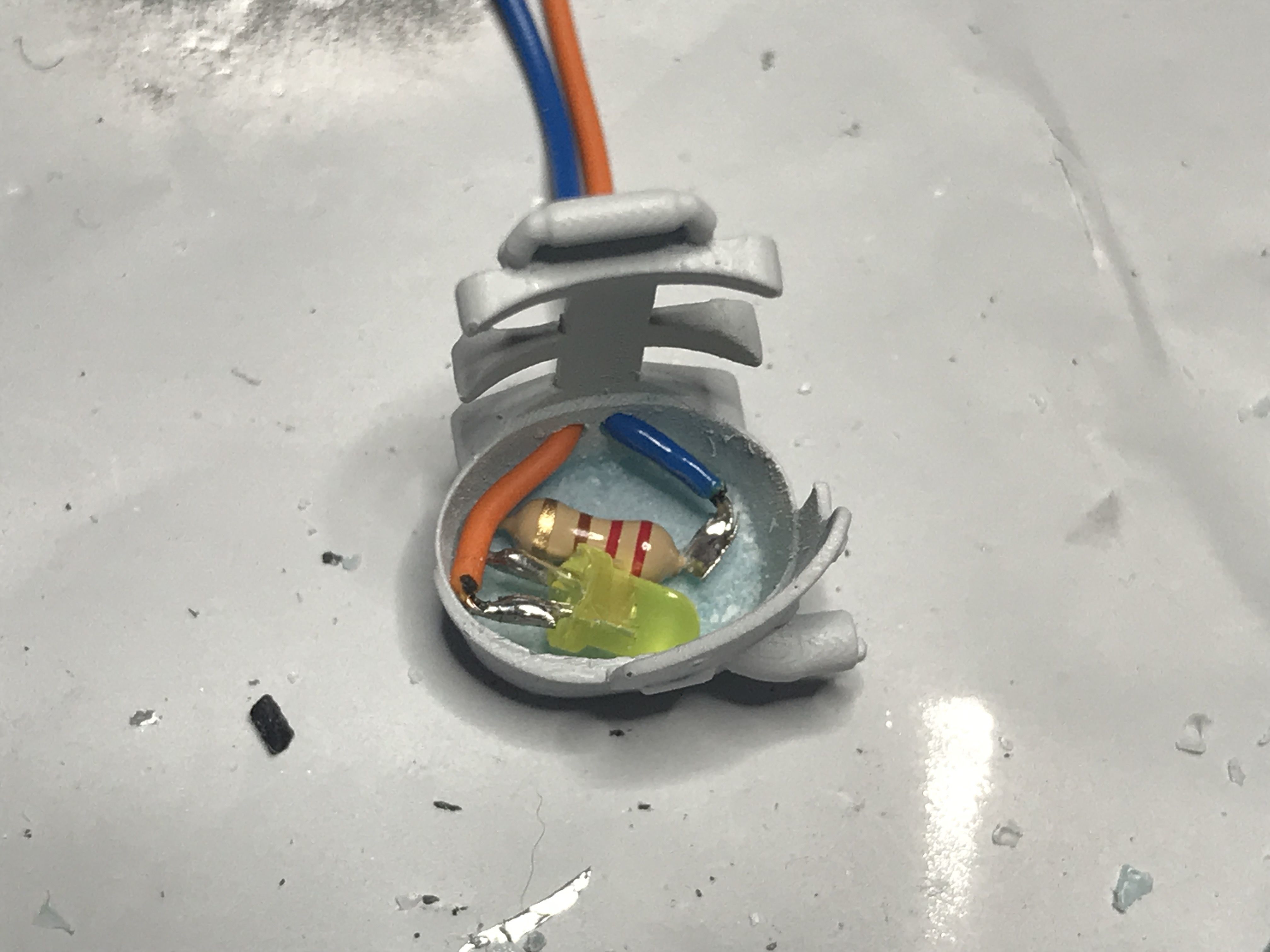 Death Stranding Sam on his bike with LED lights 3D print model_9