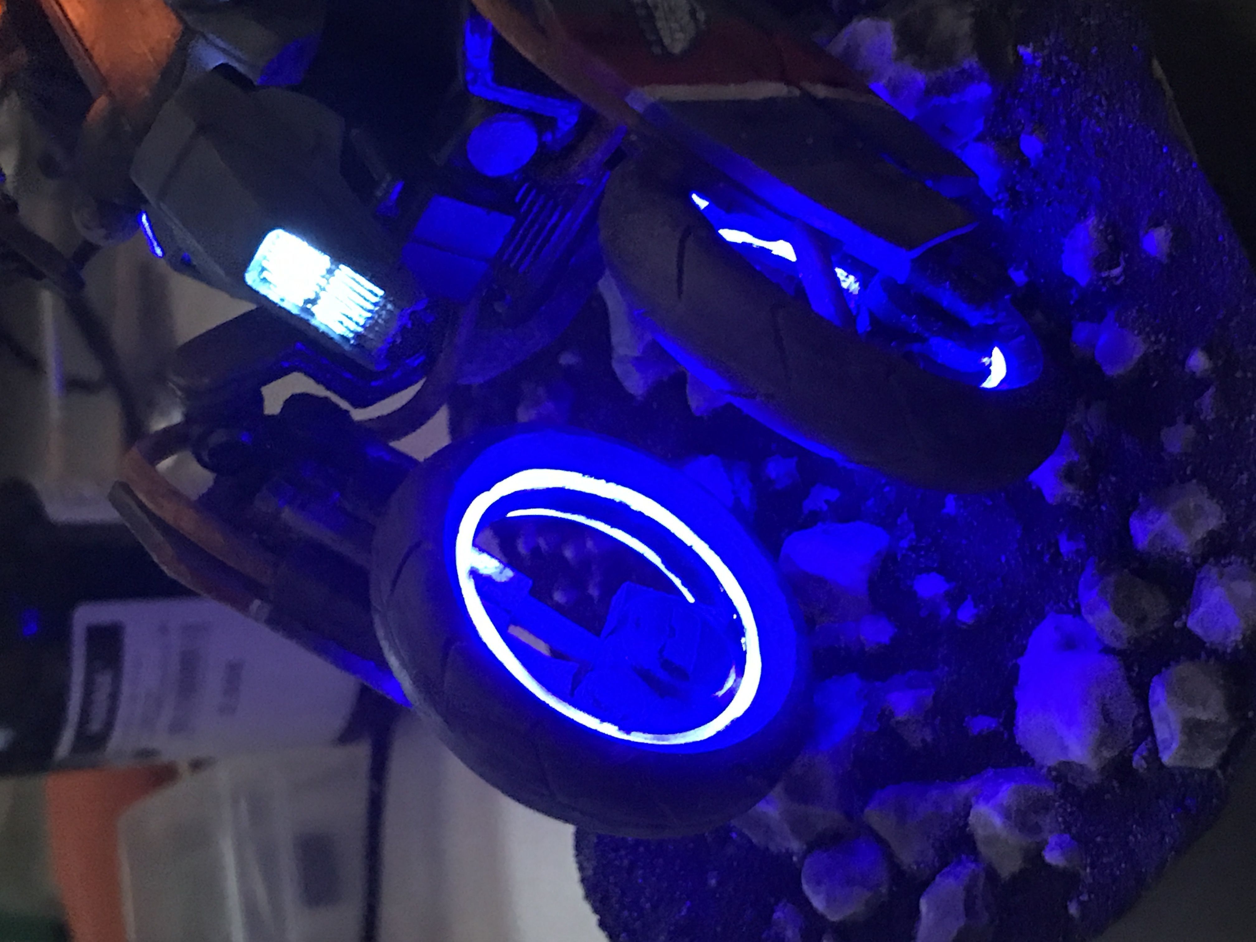 Death Stranding Sam on his bike with LED lights 3D print model_17