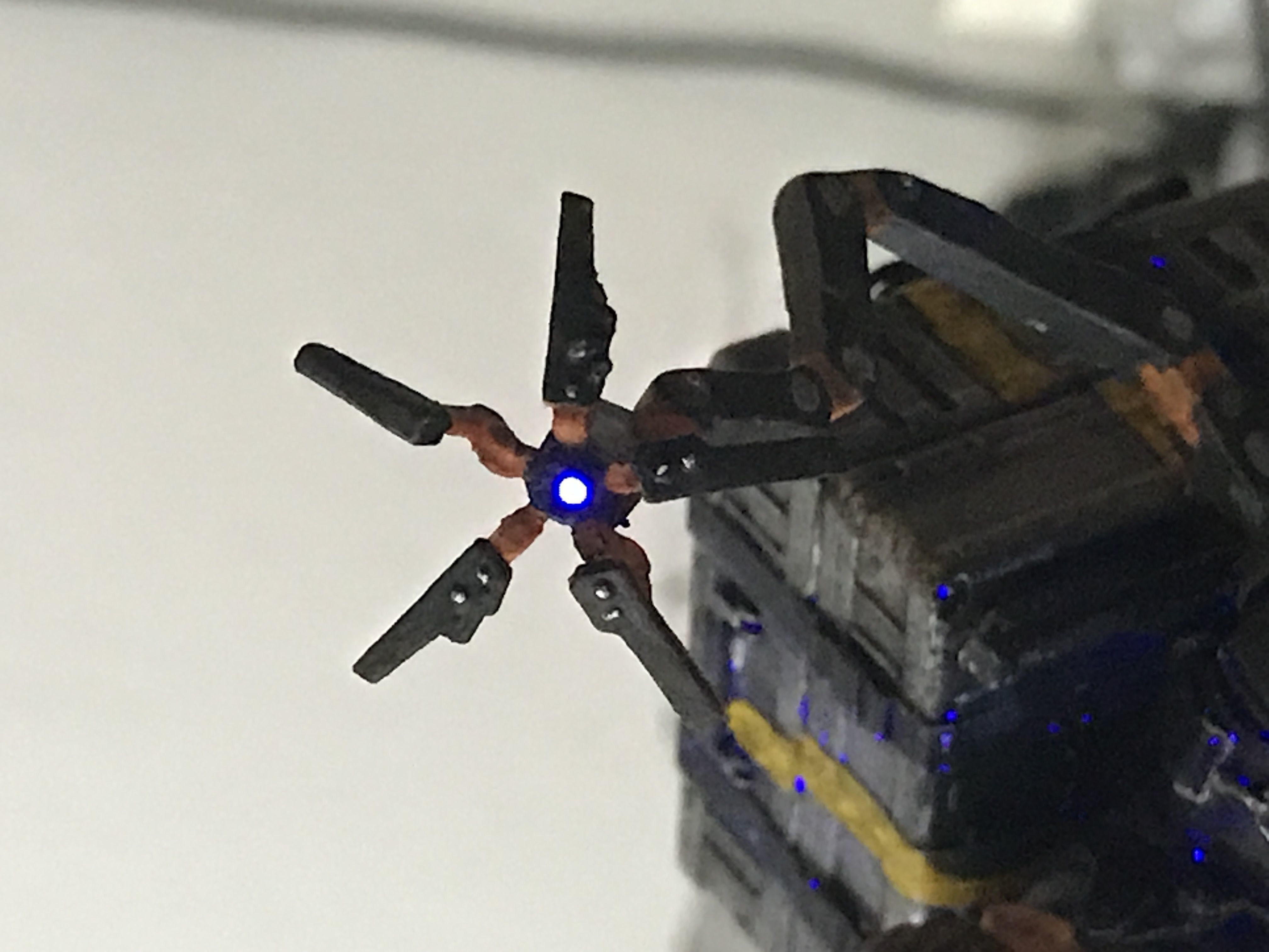 Death Stranding Sam on his bike with LED lights 3D print model_12