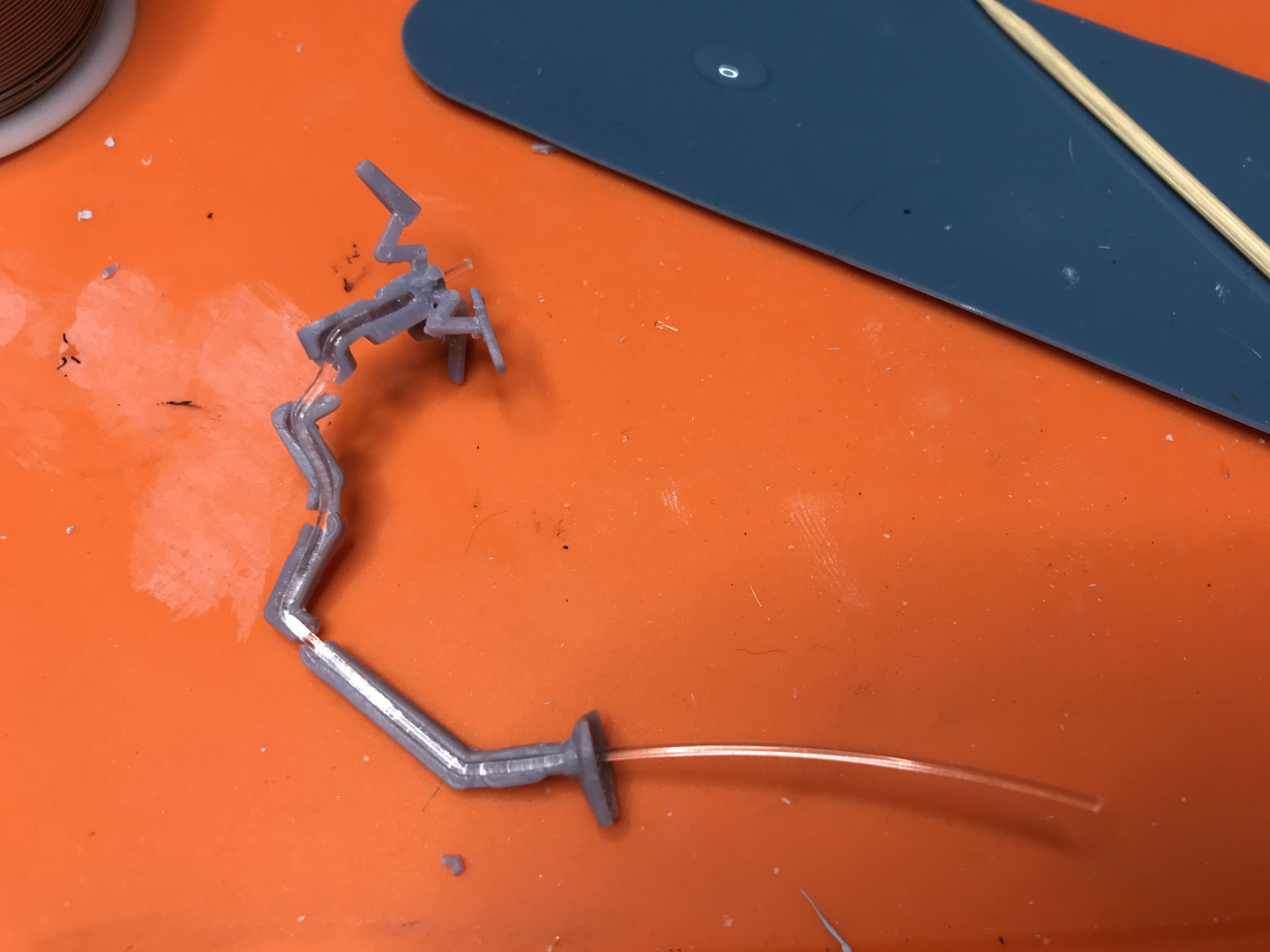 Death Stranding Sam on his bike with LED lights 3D print model_6