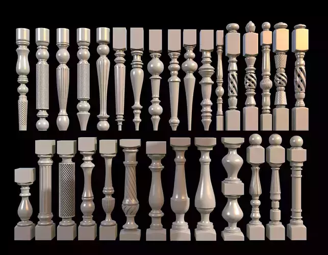 30 Baluster  3D model