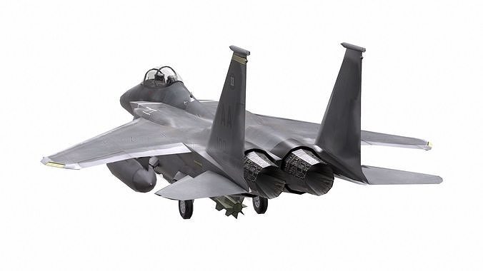 AirCraft 04 - fighter 3D model