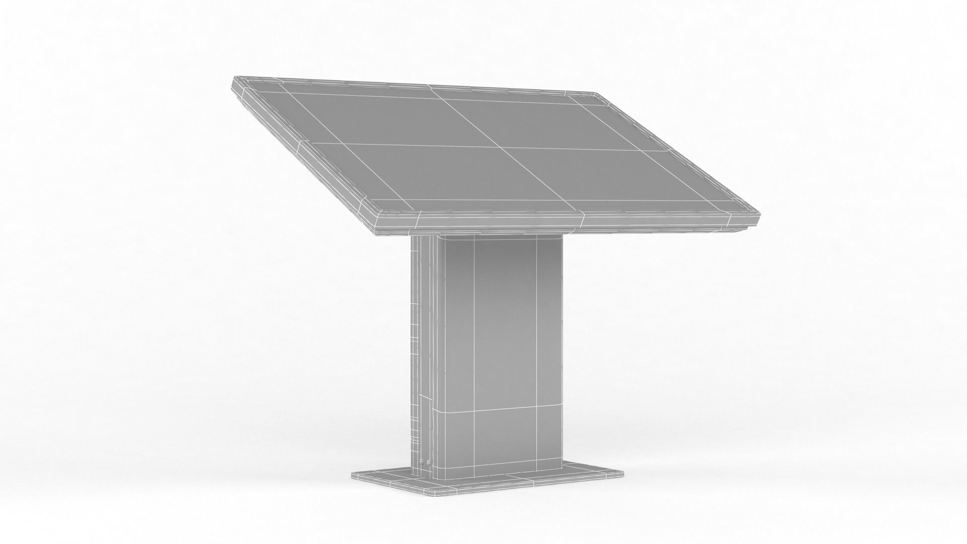 Information Kiosk 3D model_13