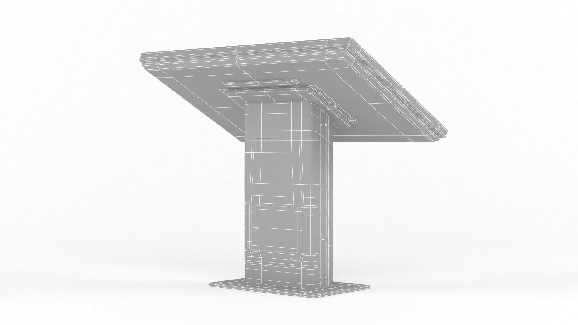 Information Kiosk 3D model_12