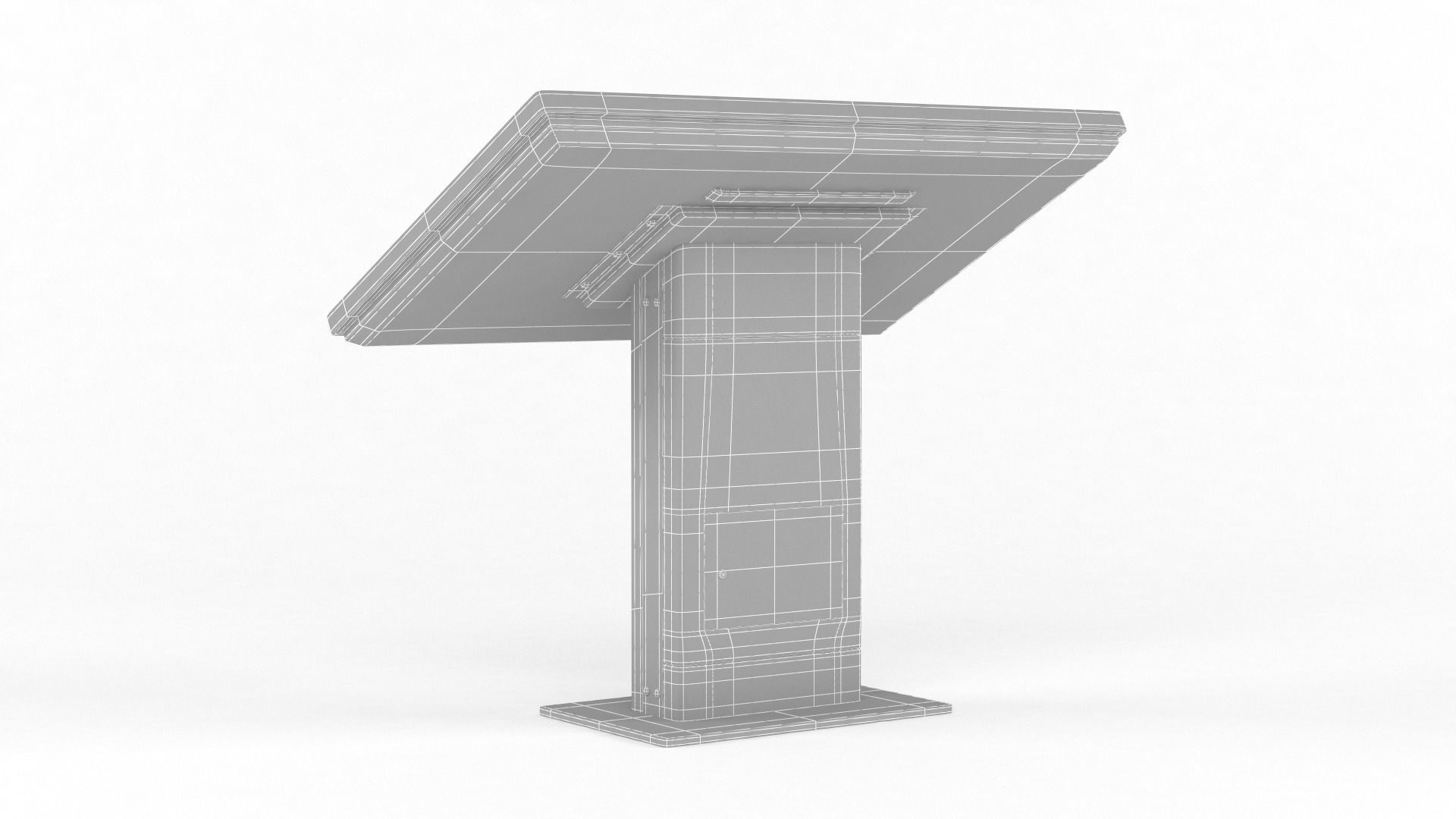 Information Kiosk 3D model_11