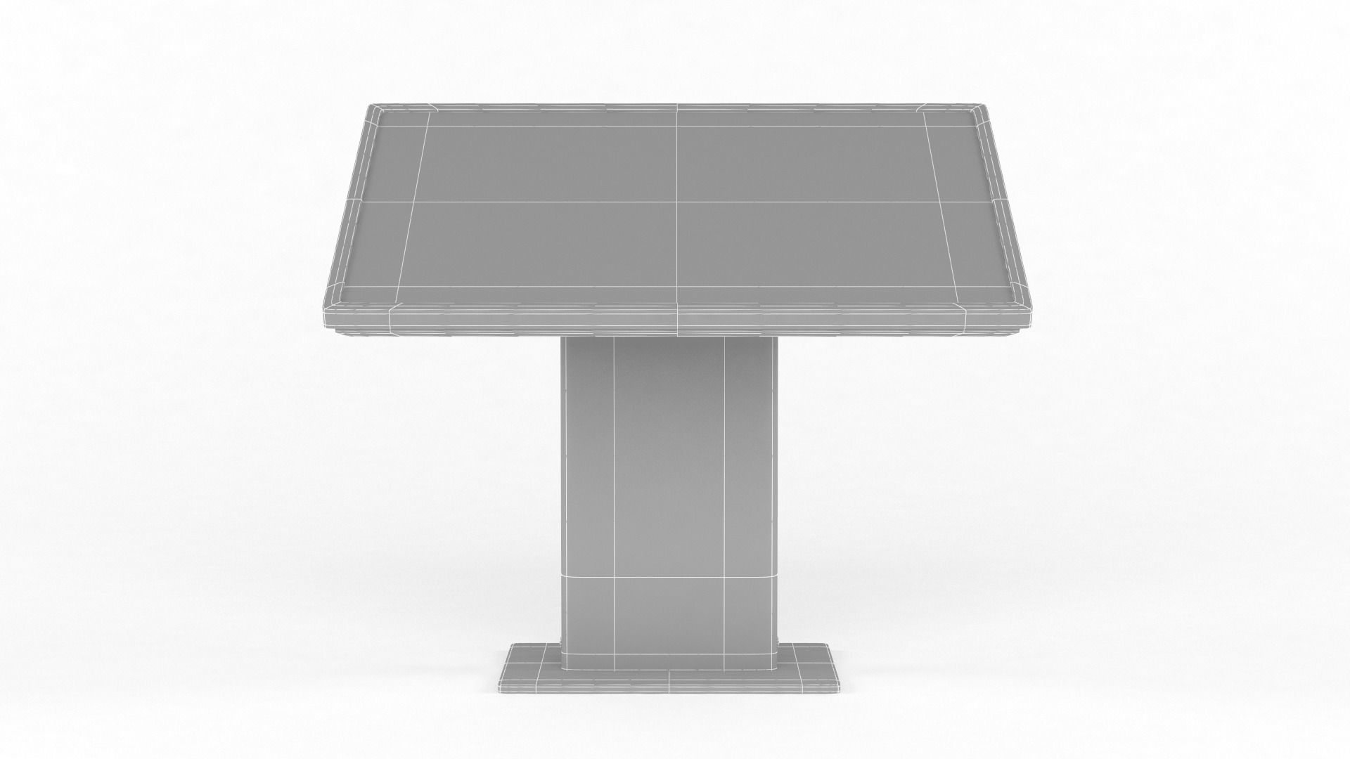 Information Kiosk 3D model_8