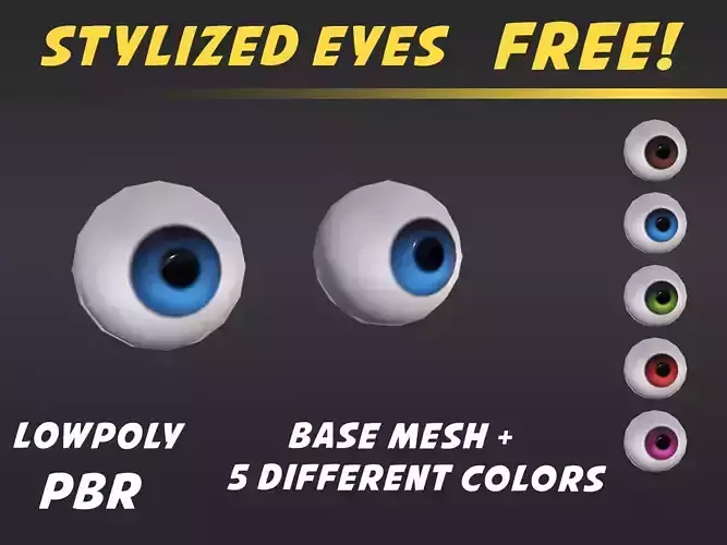 Stylized eyes