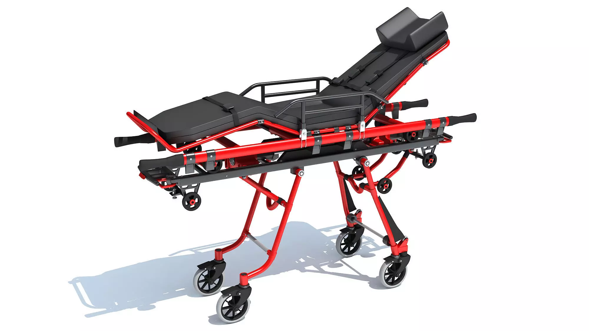 Ambulance Stretcher 3D model