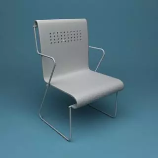 Furniture Alu Chair Free 3D model