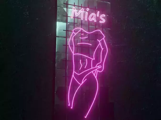 Woman Neon Sign