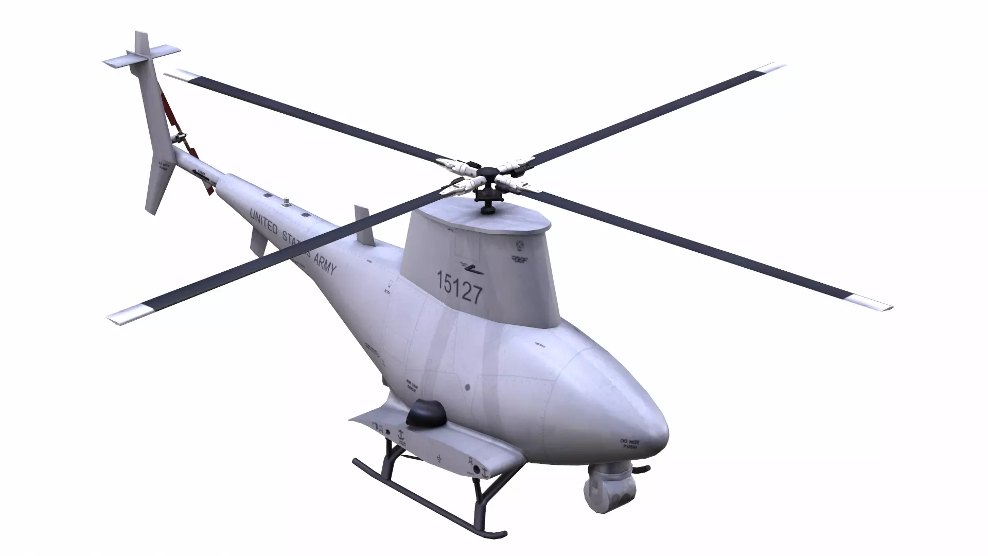AirCraft 08 - drone 3D model_0