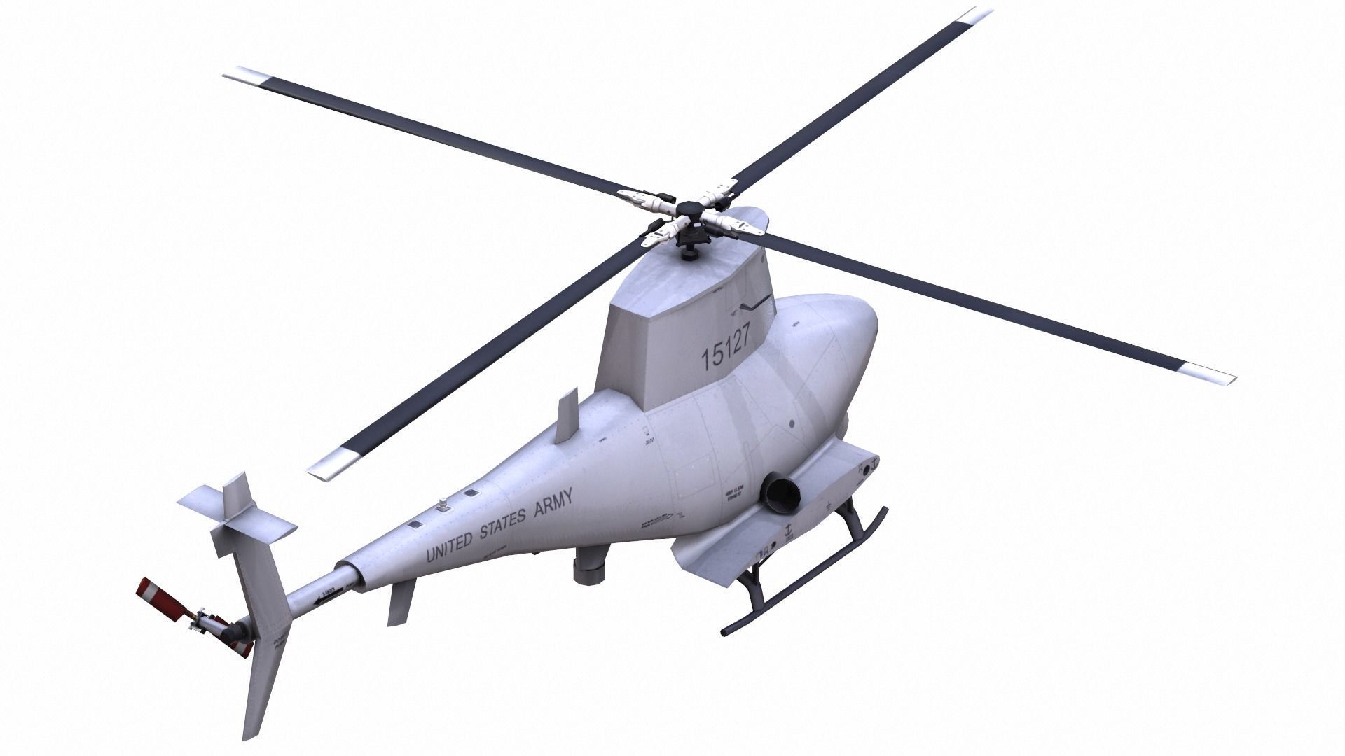 AirCraft 08 - drone 3D model_2
