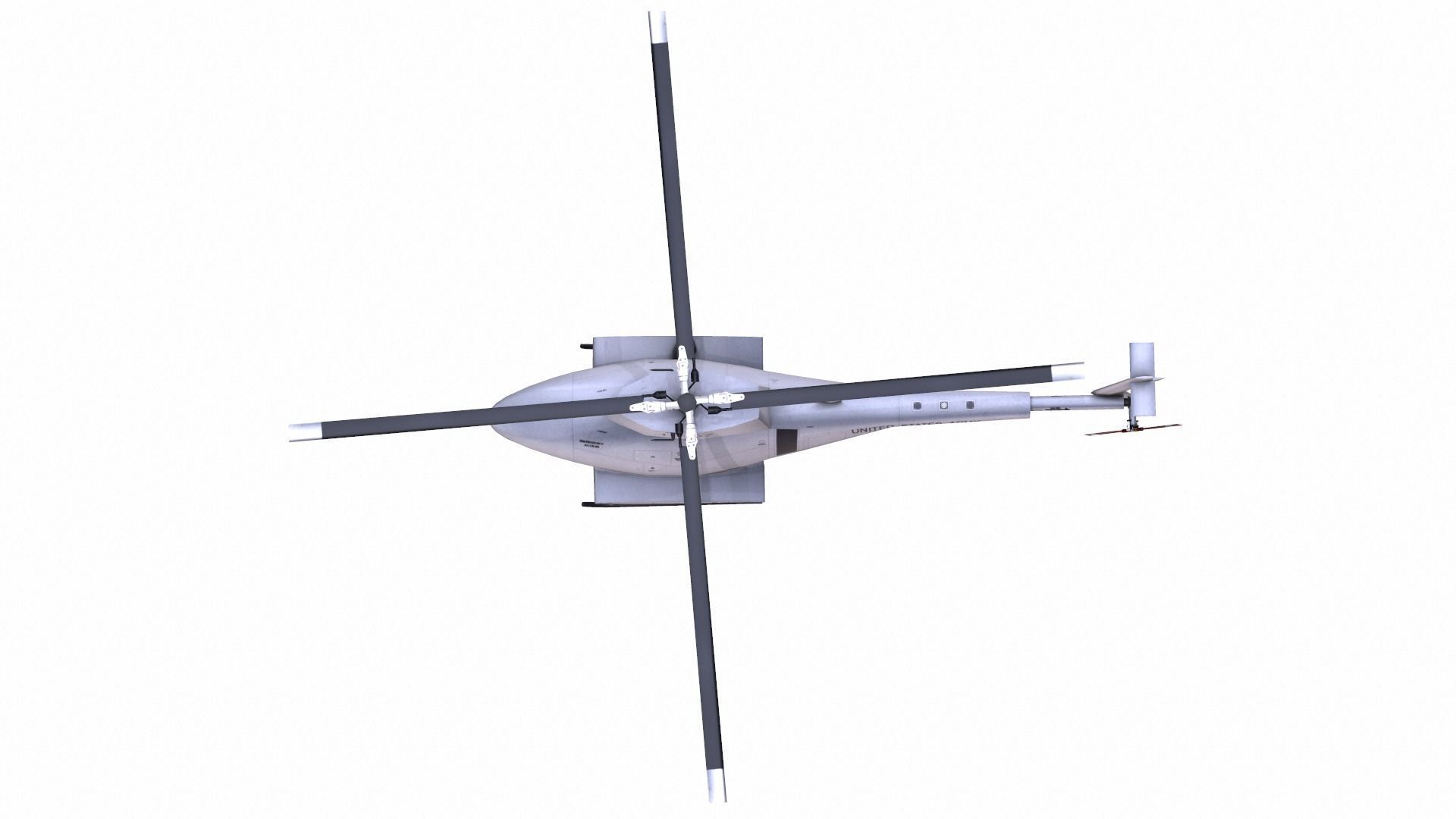 AirCraft 08 - drone 3D model_3