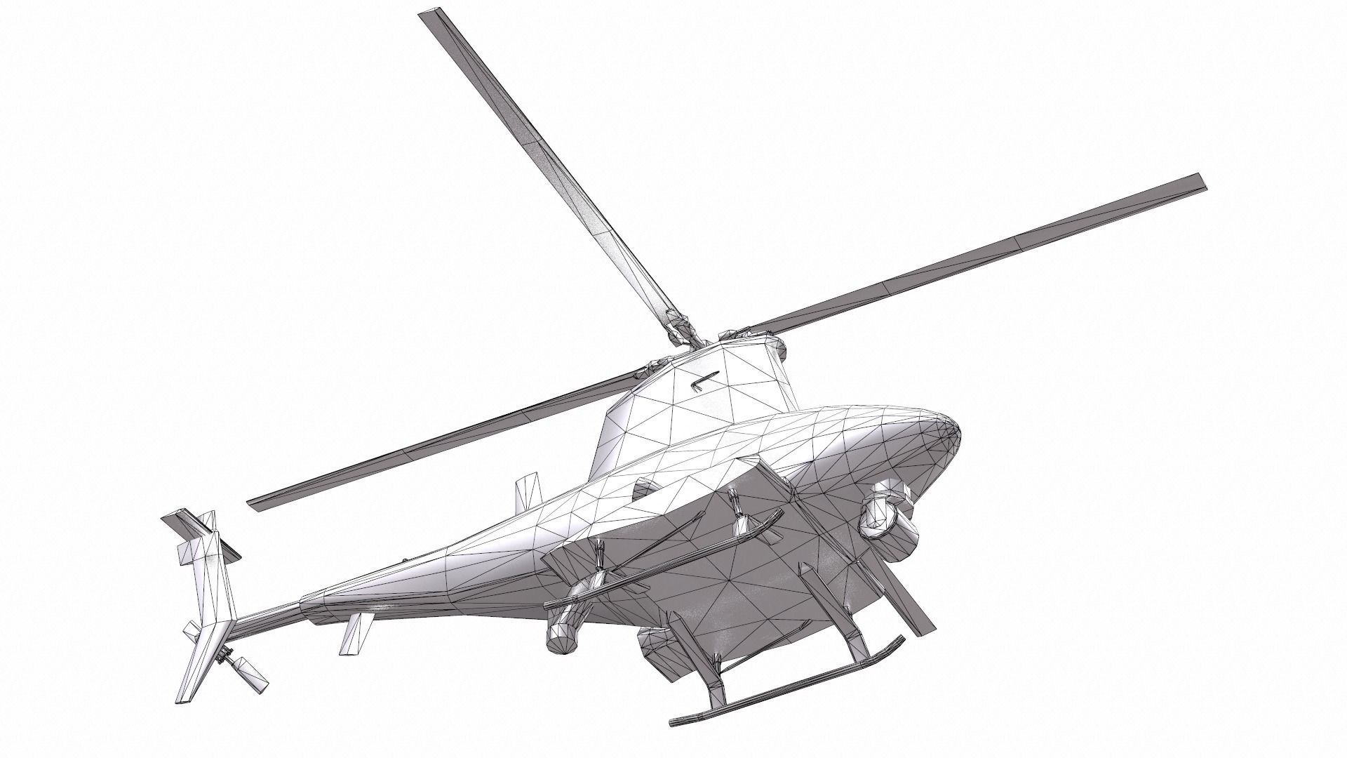 AirCraft 08 - drone 3D model_11