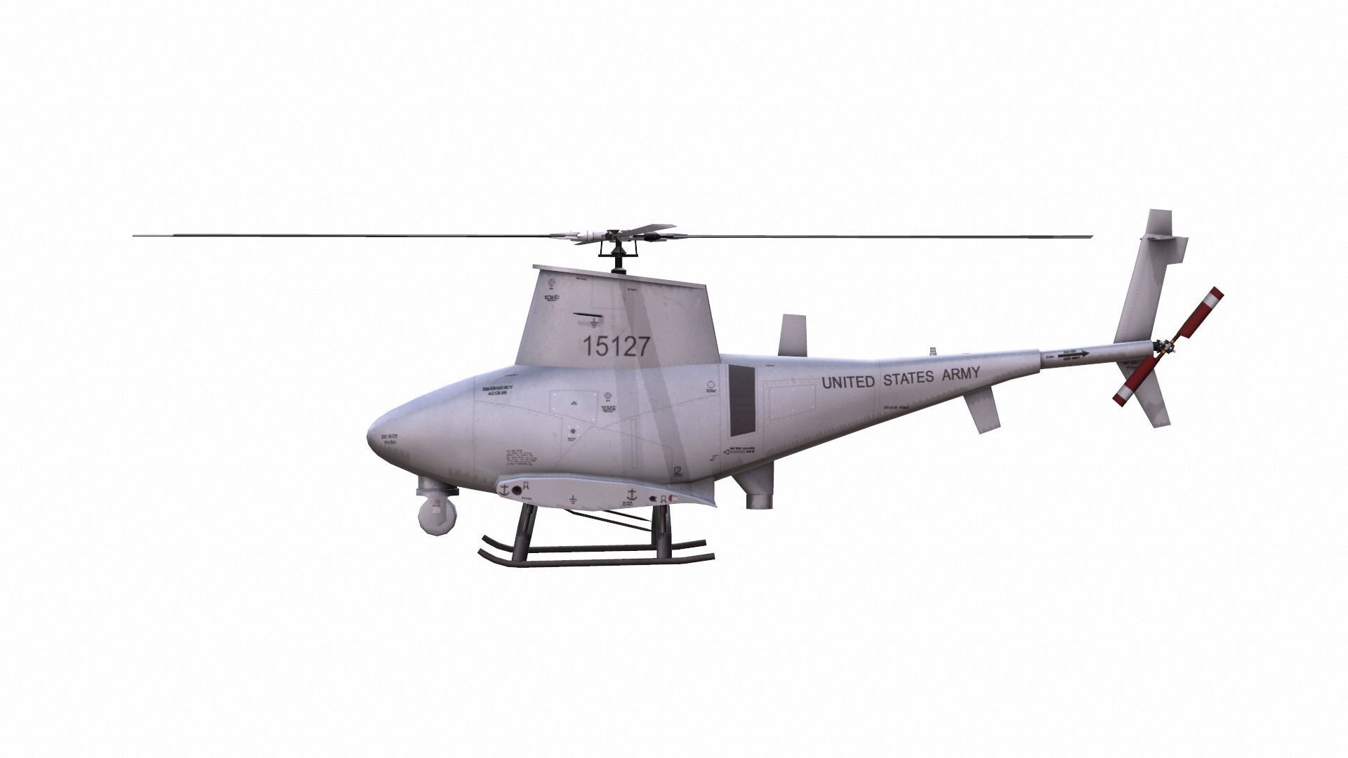 AirCraft 08 - drone 3D model_1