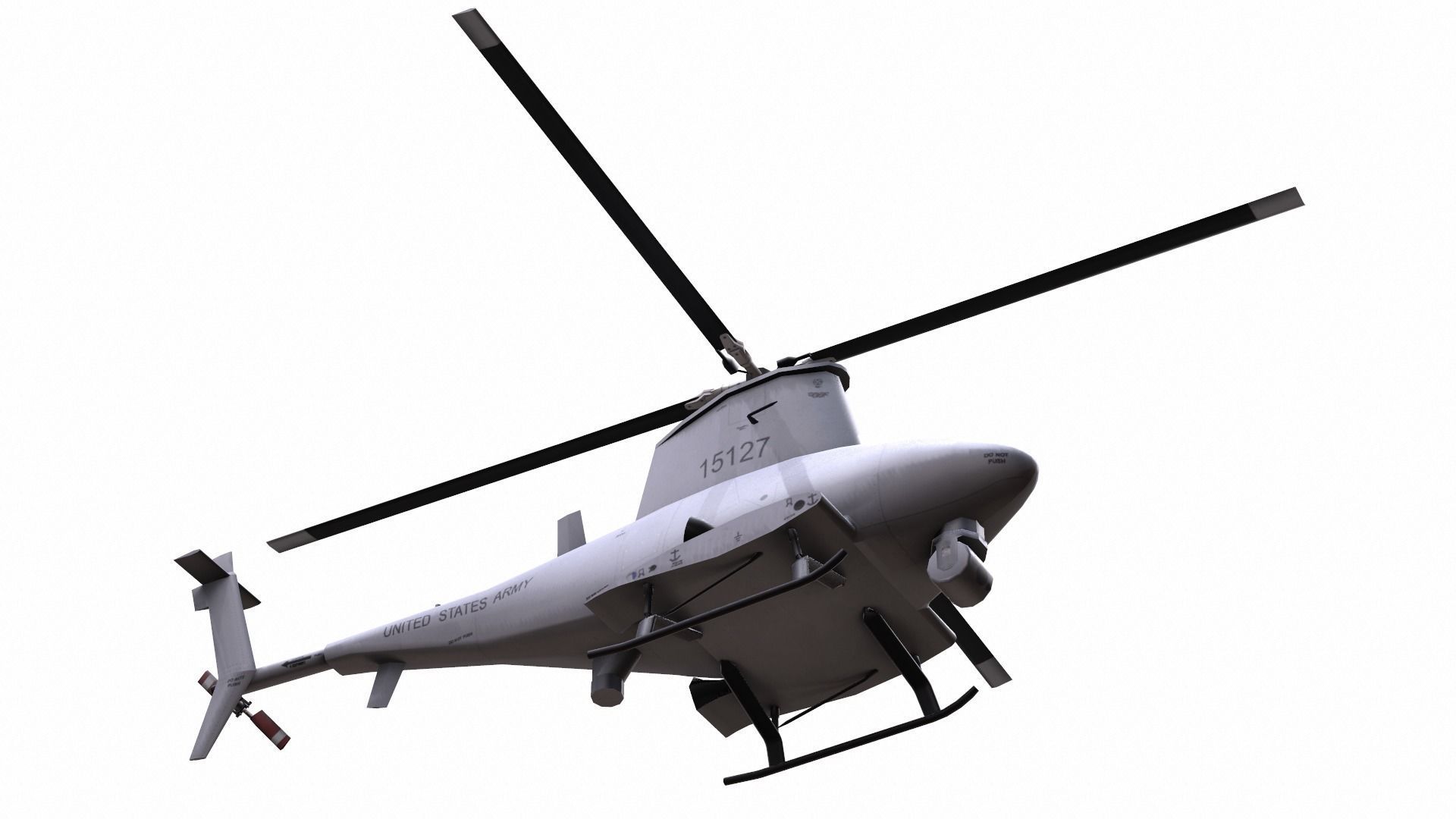 AirCraft 08 - drone 3D model_4