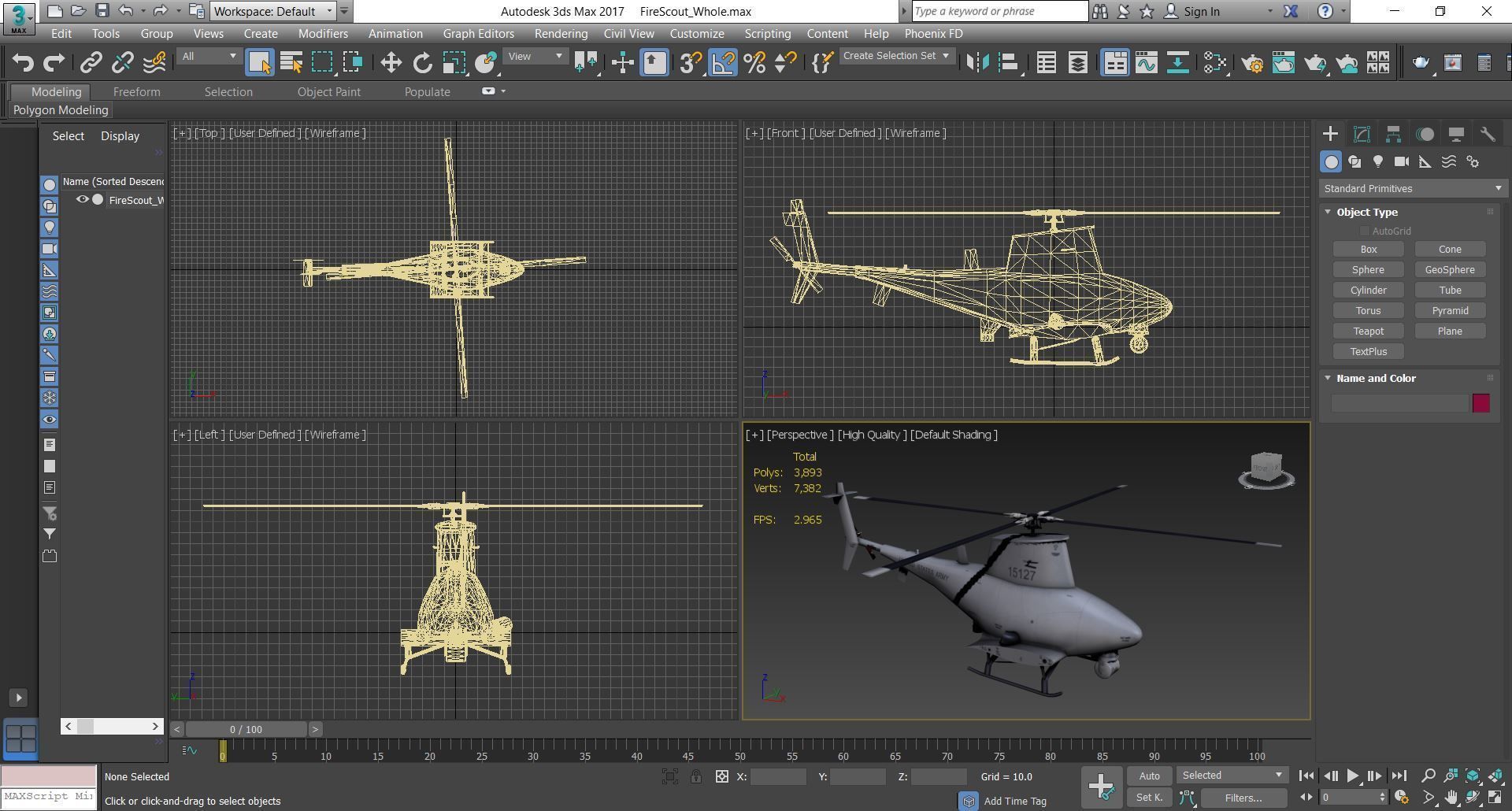 AirCraft 08 - drone 3D model_13