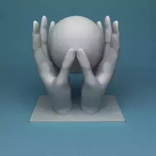 Hand Sculpture
