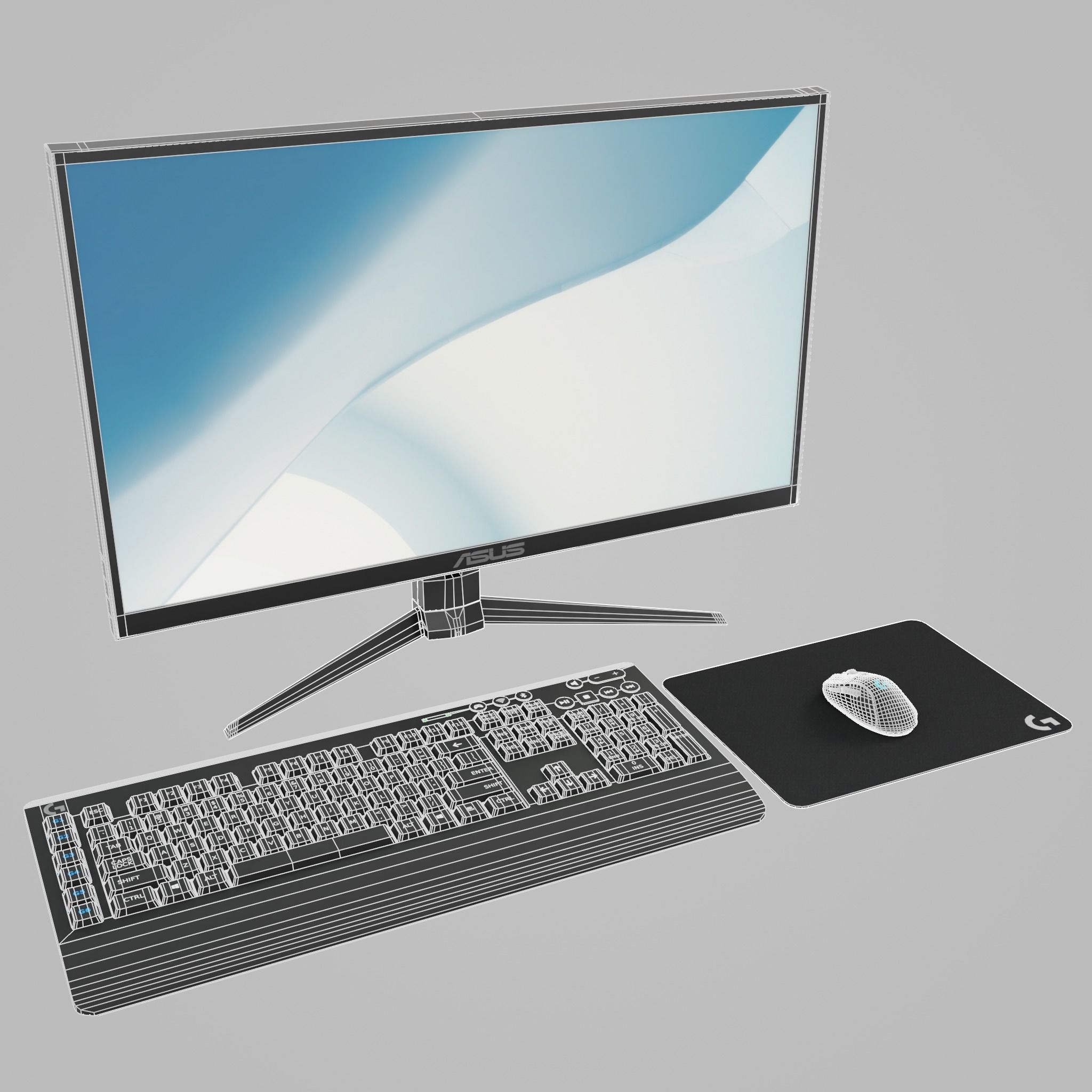 PC Peripherals 3D Model Collection_22