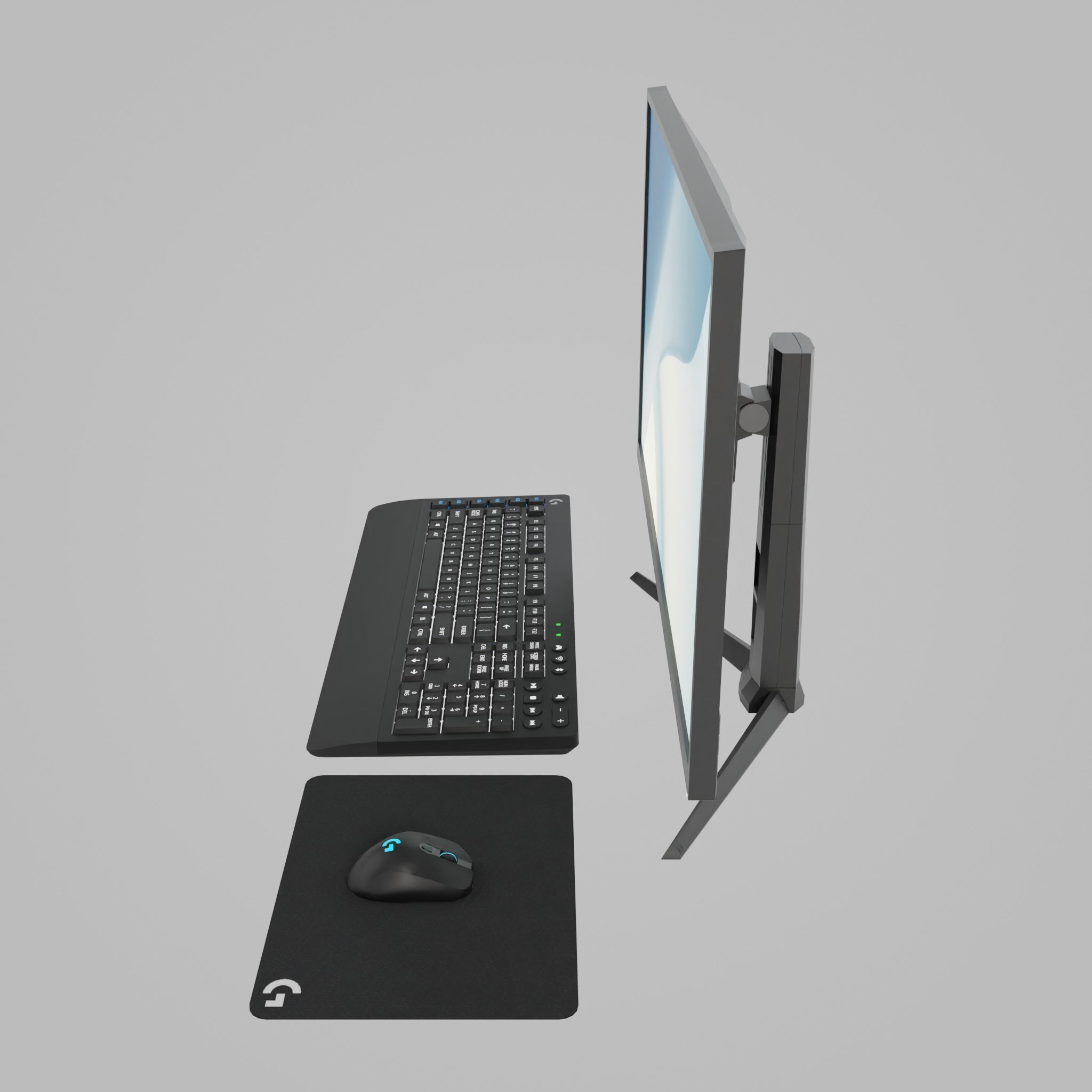 PC Peripherals 3D Model Collection_15