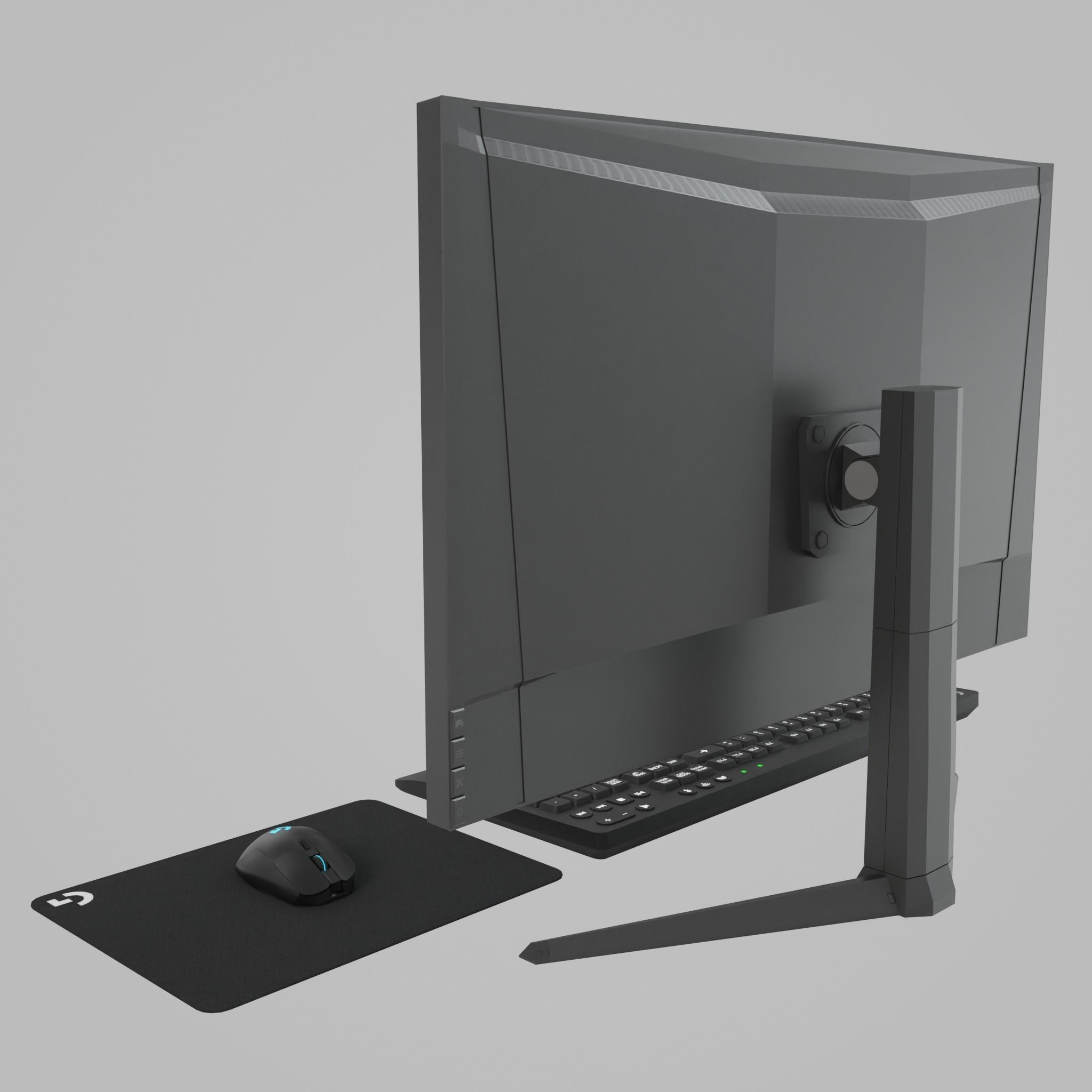 PC Peripherals 3D Model Collection_29