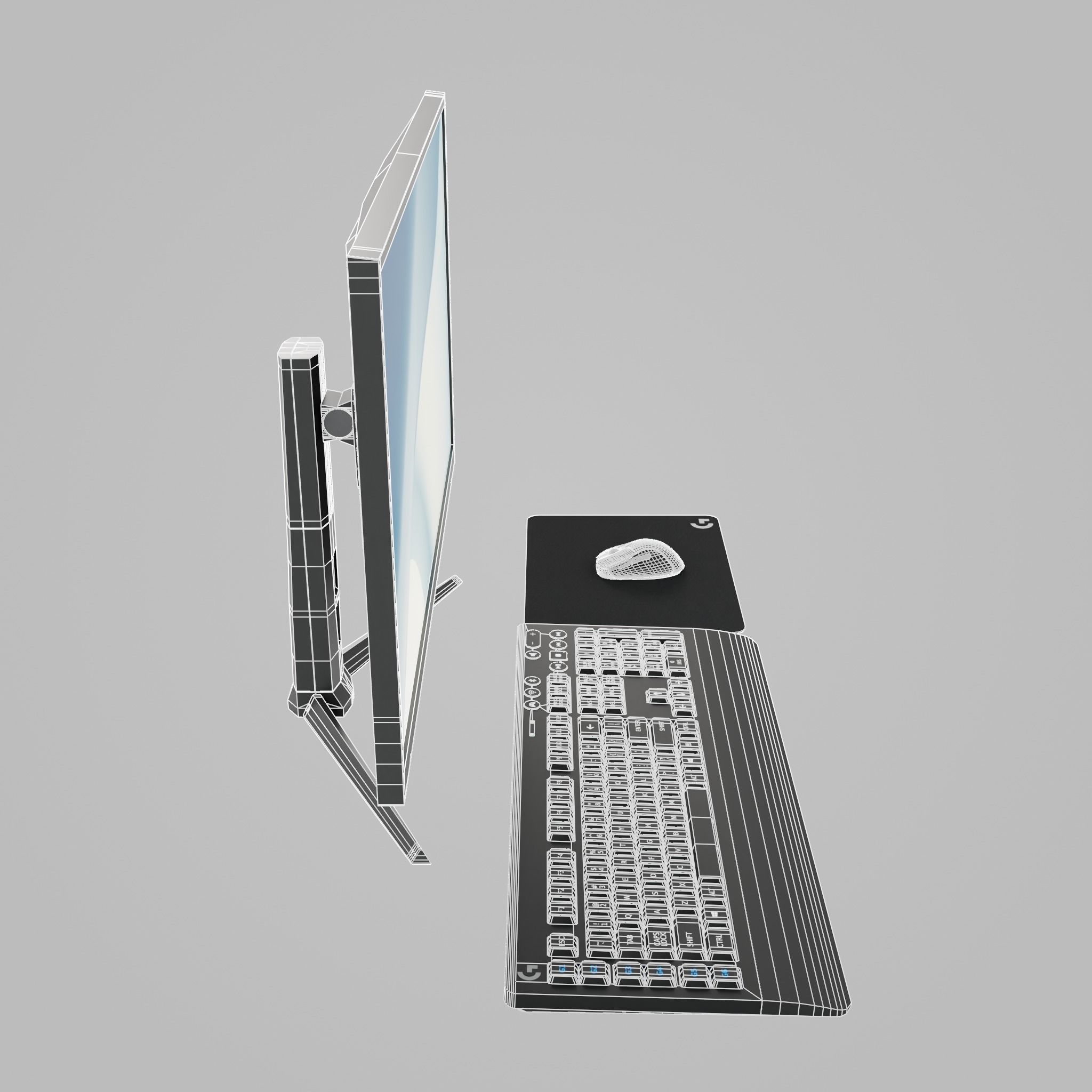 PC Peripherals 3D Model Collection_14
