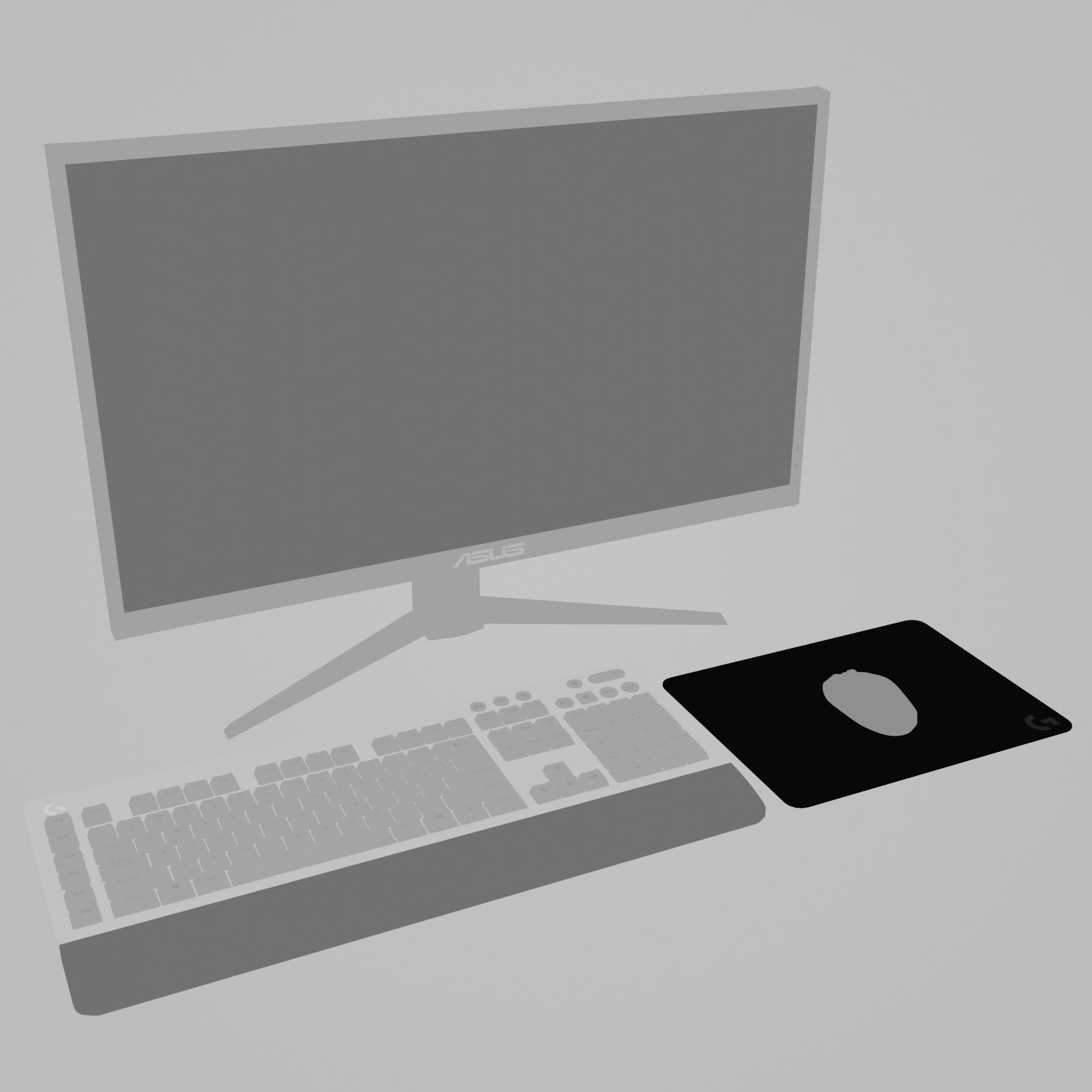 PC Peripherals 3D Model Collection_24