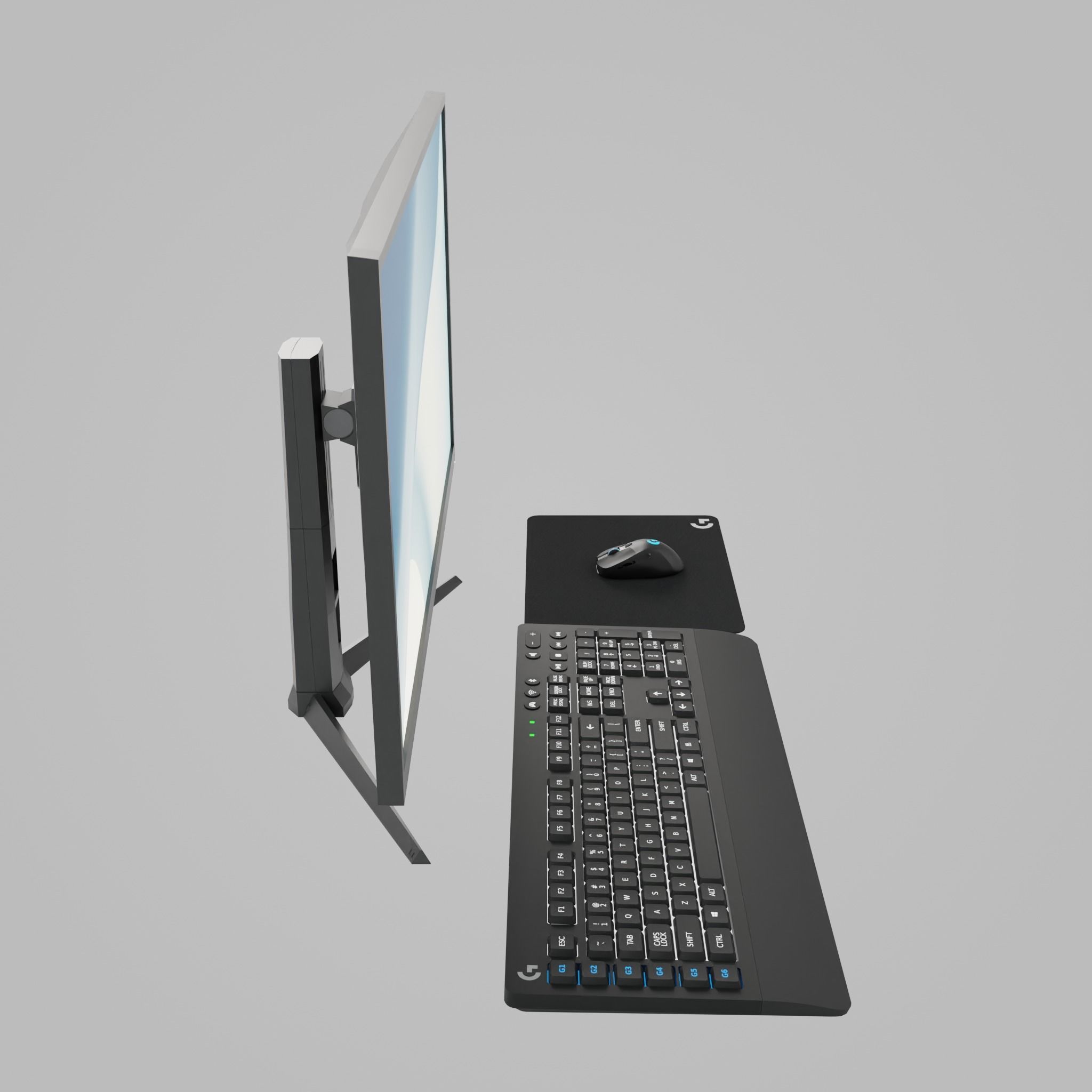 PC Peripherals 3D Model Collection_13
