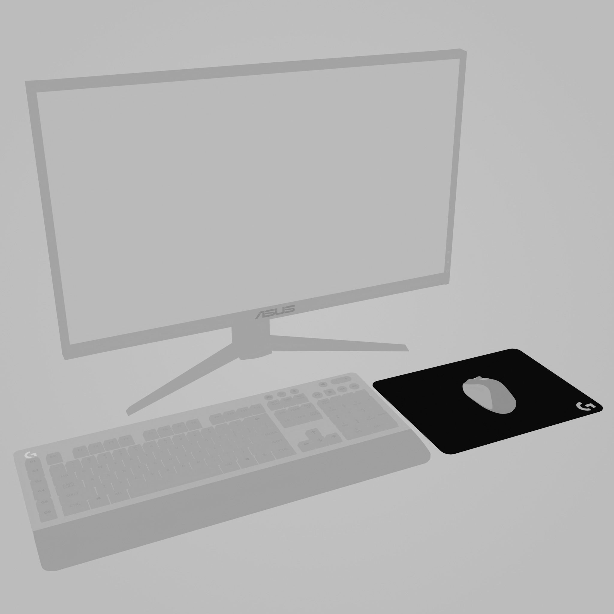 PC Peripherals 3D Model Collection_26