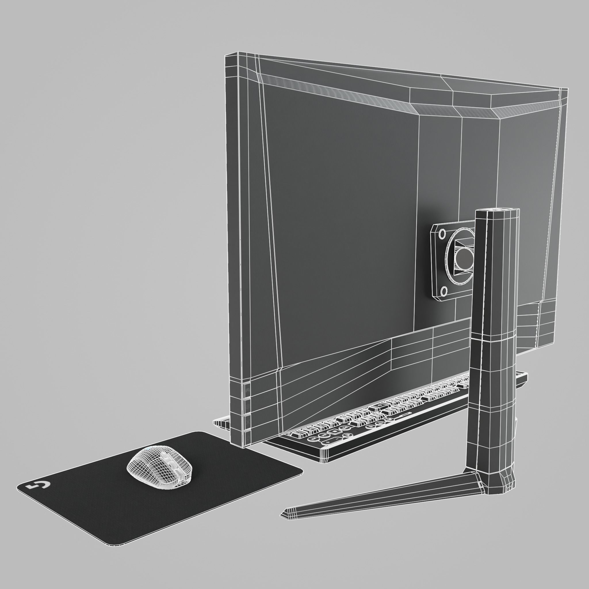 PC Peripherals 3D Model Collection_30