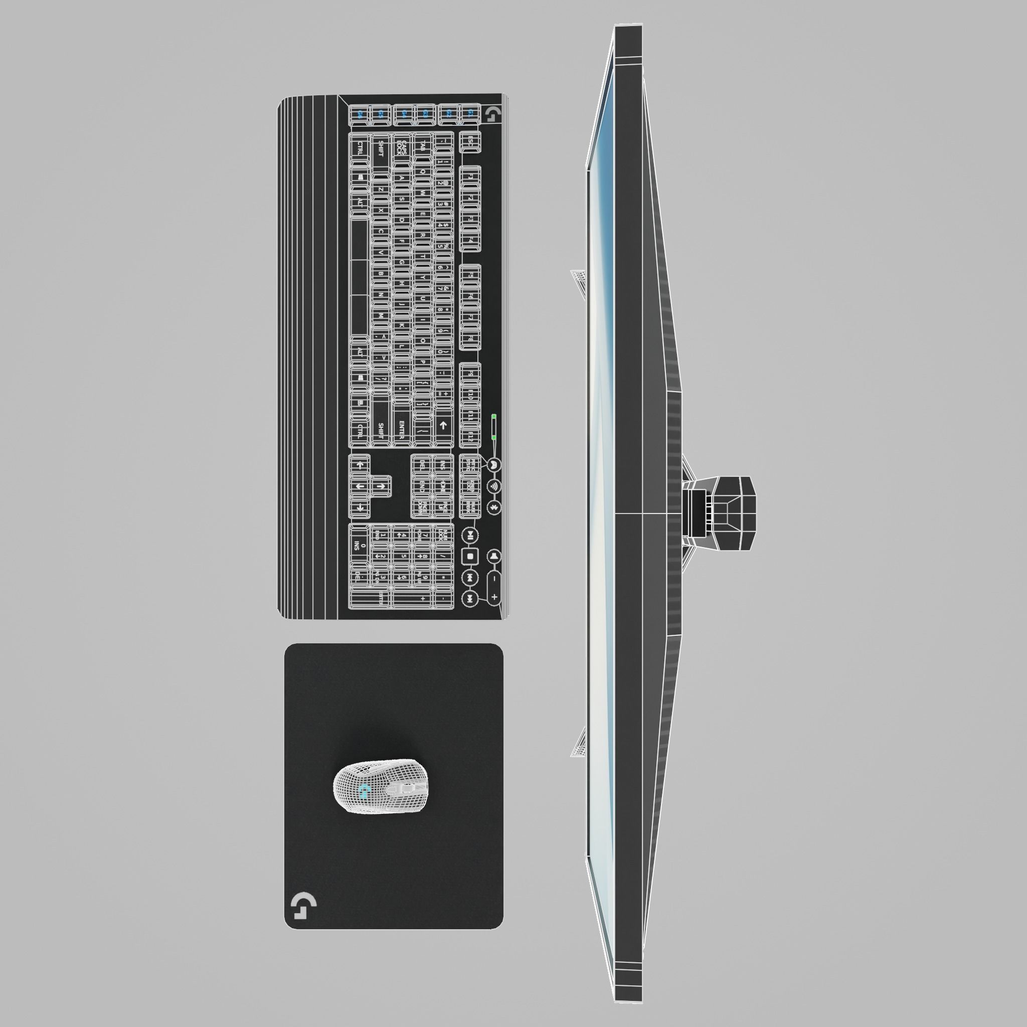 PC Peripherals 3D Model Collection_18