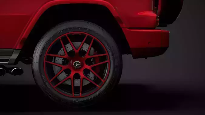 Mercedes AMG G 63 2020 wheel 3D model