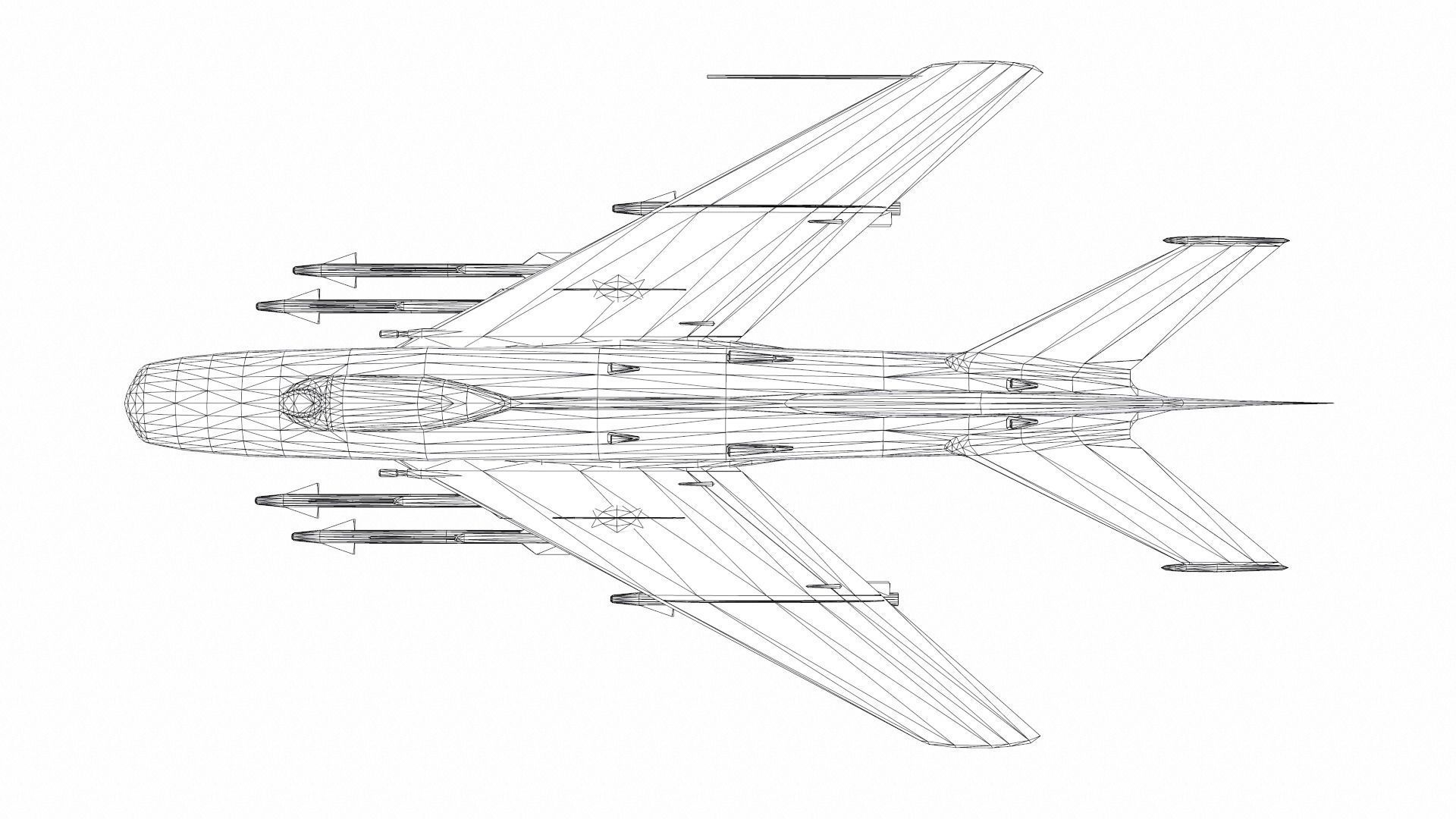 AirCraft 13 - fighter 3D model_9