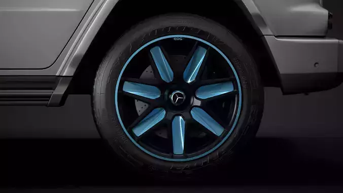 Mercedes Benz EQG 2022 wheel