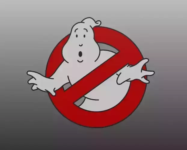Ghostbusters Logo 3D model