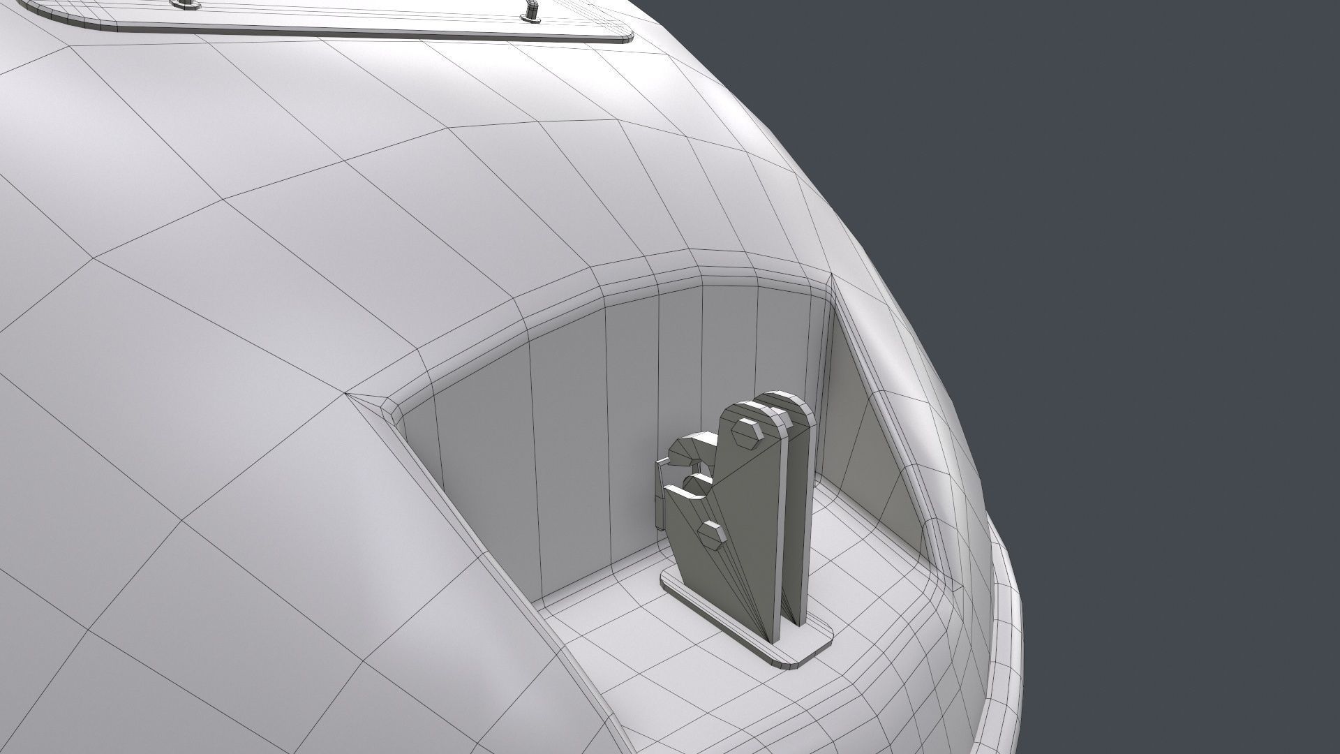 Rescue Boat Low-poly 3D model_22